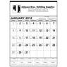 6100 - Contractors Calendar - Black & White