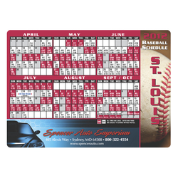 SCH11 - Baseball Schedule Magnets